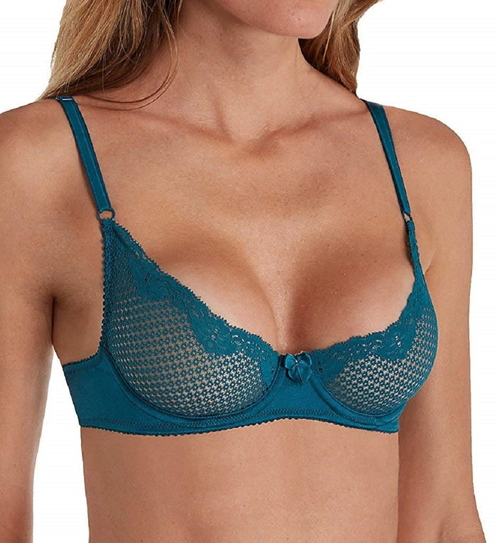 Timpa Duet Lace Underwire Demi Bra - 16449