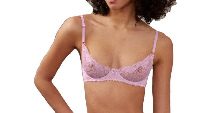 Timpa Duet Lace Underwire Demi Bra - 16449