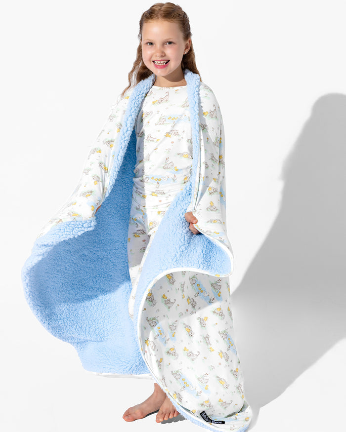 Tiny Tails Tales Bamboo Blanket