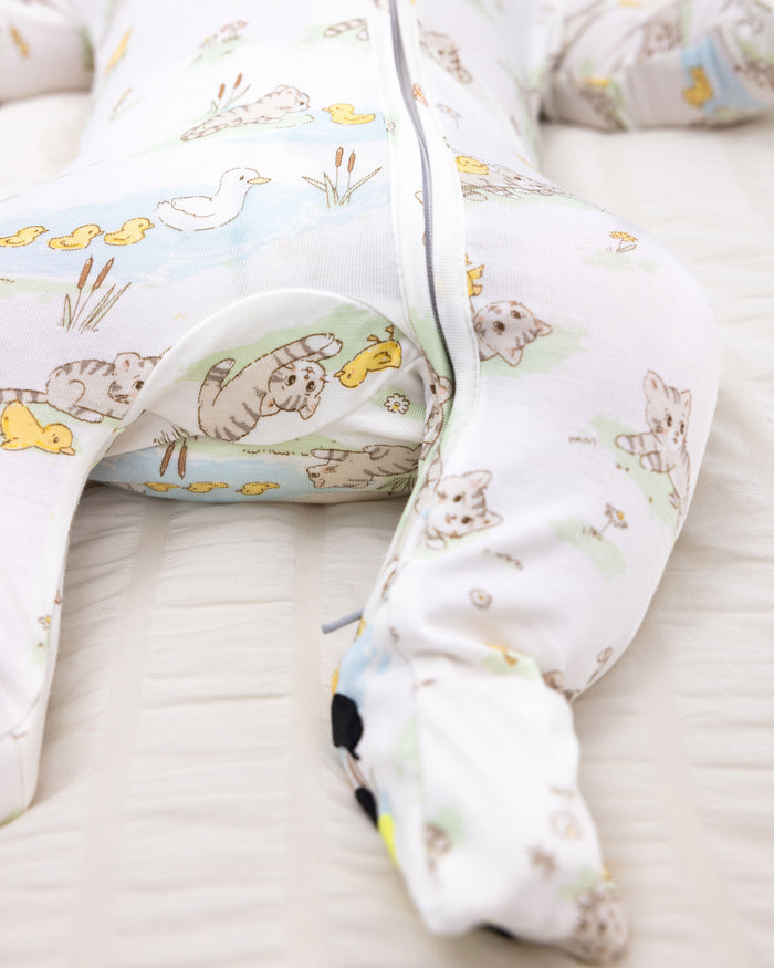 Tiny Tails Tales Bamboo Convertible Footie