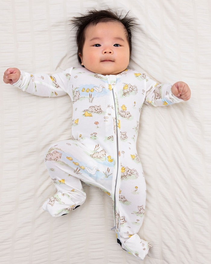 Tiny Tails Tales Bamboo Convertible Footie