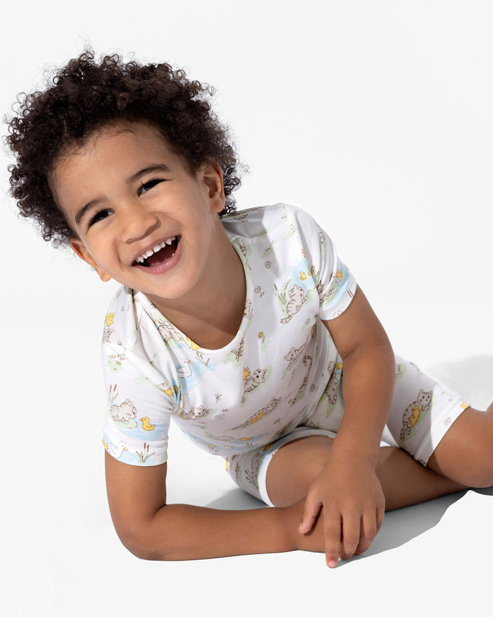Tiny Tails Tales Bamboo Kids Pajama Short Set