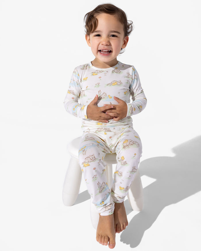 Tiny Tails Tales Bamboo Kids Pajamas