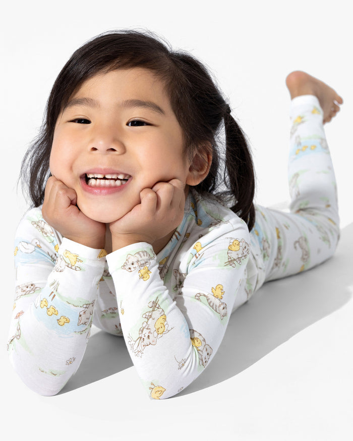 Tiny Tails Tales Bamboo Kids Pajamas