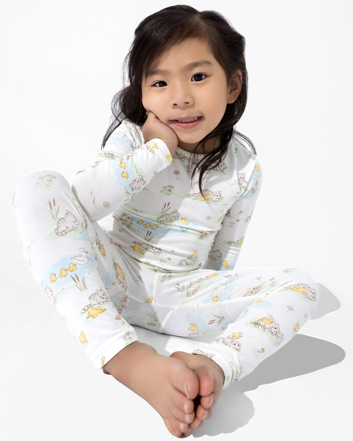 Tiny Tails Tales Bamboo Kids Pajamas