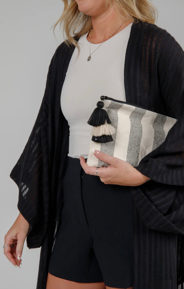 TOFINO THE ORLA TASSEL POUCH