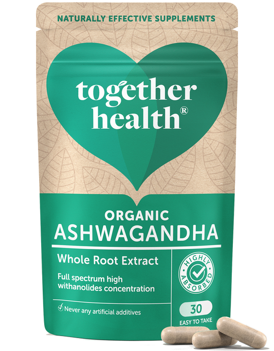 Together Health Ashwagandha Supplement – Organic – 30 Capsules