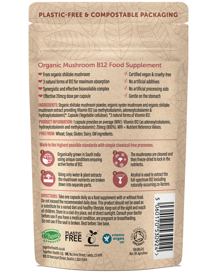 Together Health Vitamin B12 – Organic – 30 Capsules