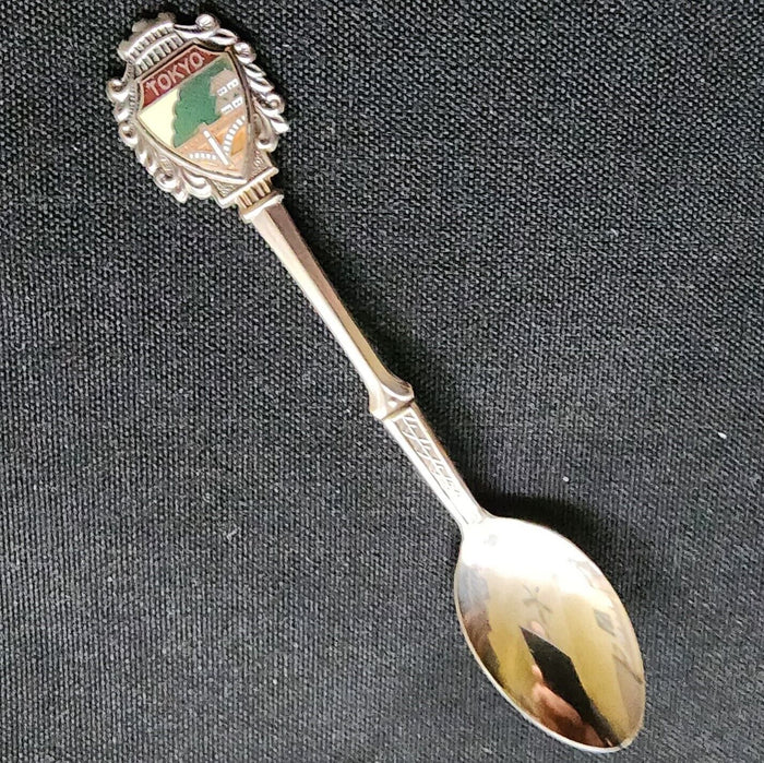 Tokyo Japan Collectible Travel Souvenir Spoon Nickel Silver Asian Japanese