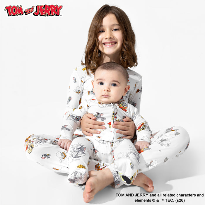 Tom & Jerry: Classic Bamboo Convertible Footie
