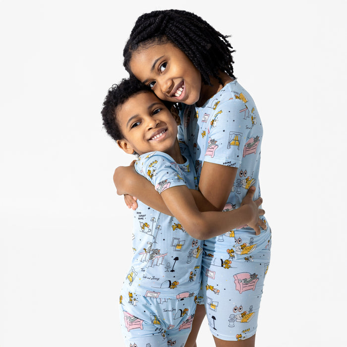 Tom & Jerry: Home Sweet Home Bamboo Kids Short Set