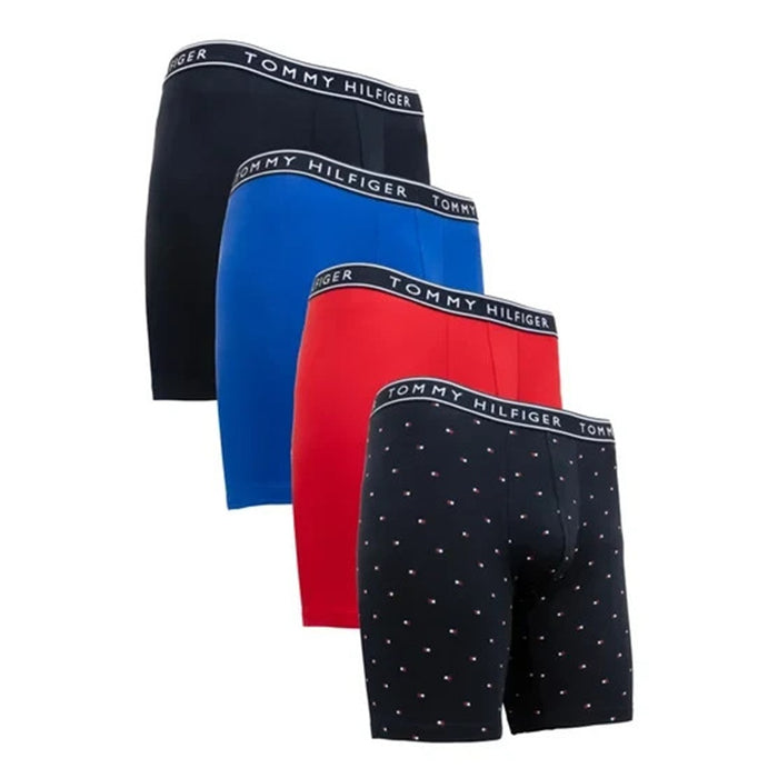 Tommy Hilfiger Cotton Stretch Boxer Brief 4-Pack - 09T4146
