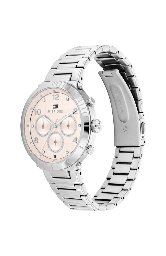 Tommy HILFIGER Emery Silver Stainless Steel Bracelet TTW44 - Runner