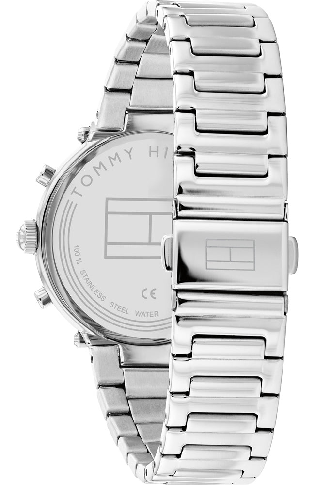 Tommy HILFIGER Emery Silver Stainless Steel Bracelet TTW44 - Runner