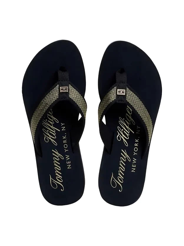 TOMMY HILFIGER Signature Flatform Beach Sandals SLW60 - Runner