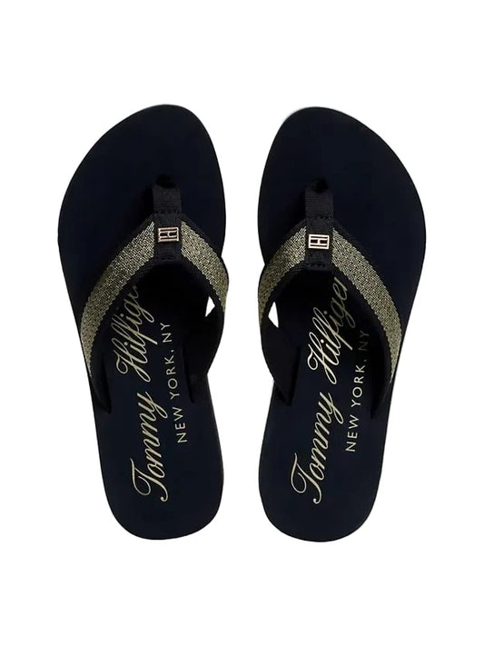 TOMMY HILFIGER Signature Flatform Beach Sandals SLW60 - Runner