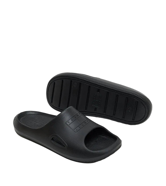 Tommy Jeans Embossed Open Toe Slides SLM28 - Runner