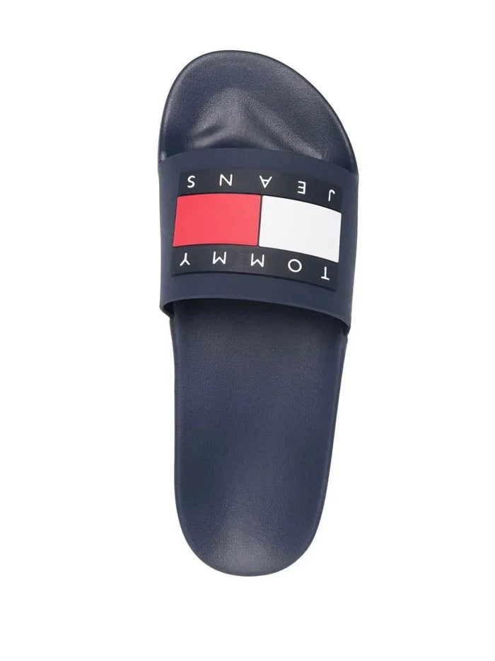 Tommy Jeans Logo - decorated swimming pool slippers SLM23 - Runner