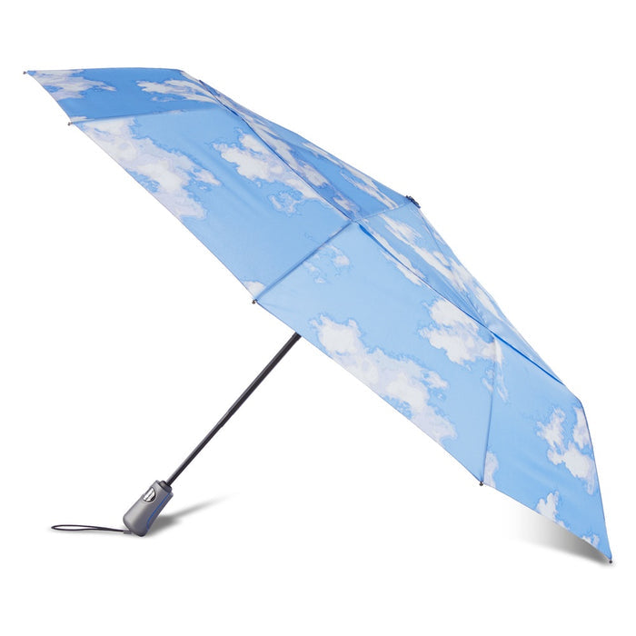 totes Auto Open/Close Windproof Ultimate Compact Umbrella - 8751