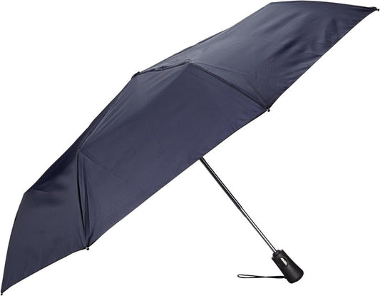 Totes Titan Super Strong Large Folding Umbrella Navy - 7550