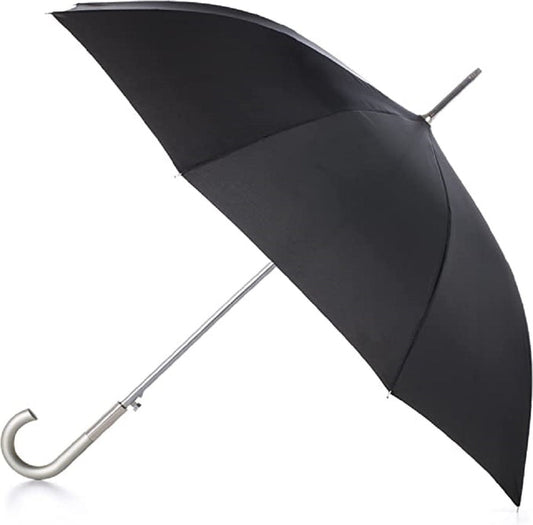 totes Unisex Auto Open J-Handle Stick ECO Umbrella - 9720