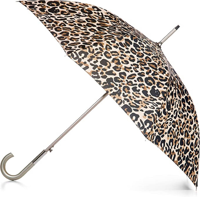 totes Unisex Auto Open J-Handle Stick ECO Umbrella - 9720