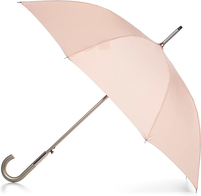 totes Unisex Auto Open J-Handle Stick ECO Umbrella - 9720