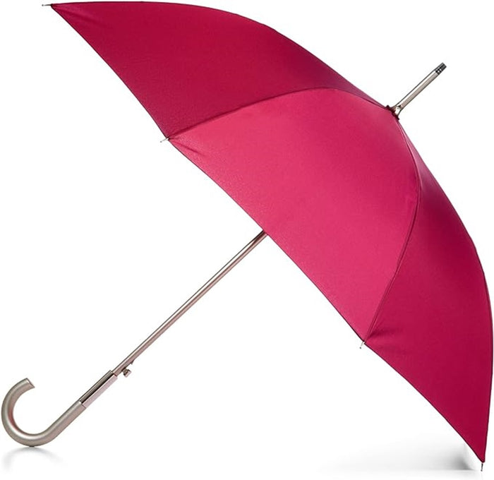 totes Unisex Auto Open J-Handle Stick ECO Umbrella - 9720