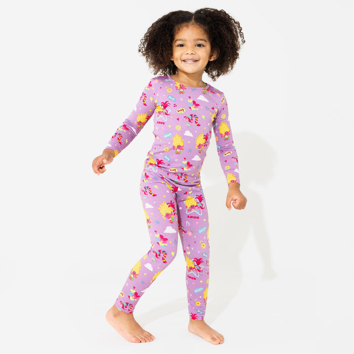Trolls Harmony Valentine's Bamboo Kids Pajamas