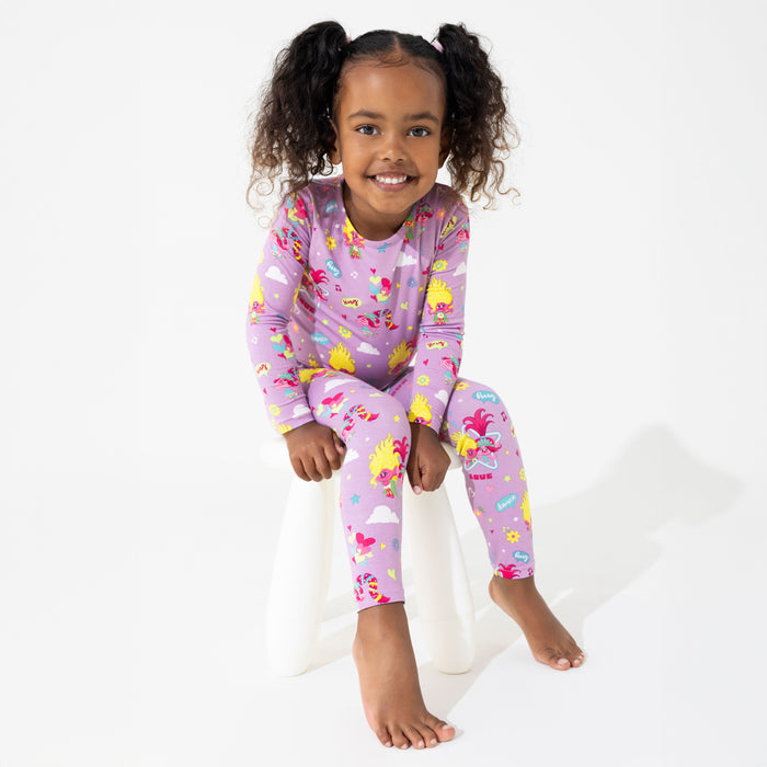Trolls Harmony Valentine's Bamboo Kids Pajamas