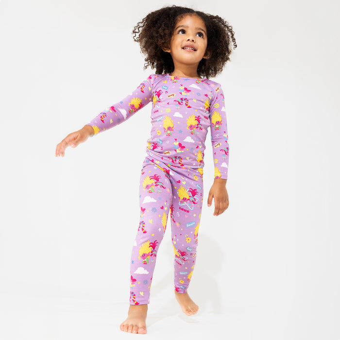 Trolls Harmony Valentine's Bamboo Kids Pajamas