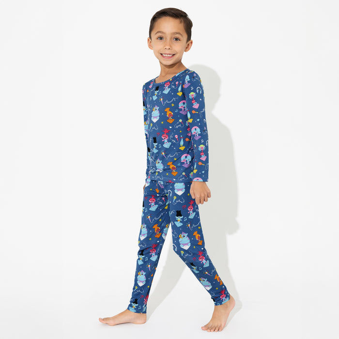 Trolls Music Valentine's Bamboo Kids Pajamas