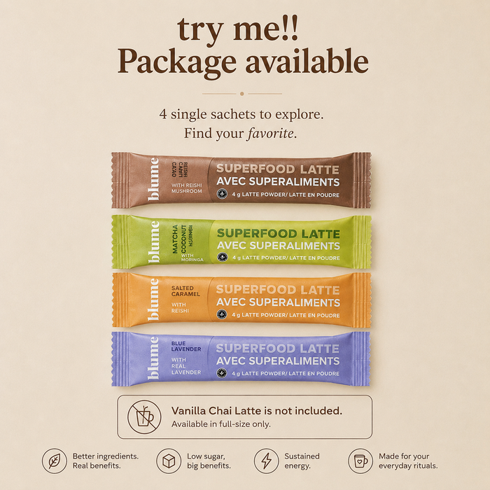 Try Me – Blume Superfood Latte 4-Sachet Pack