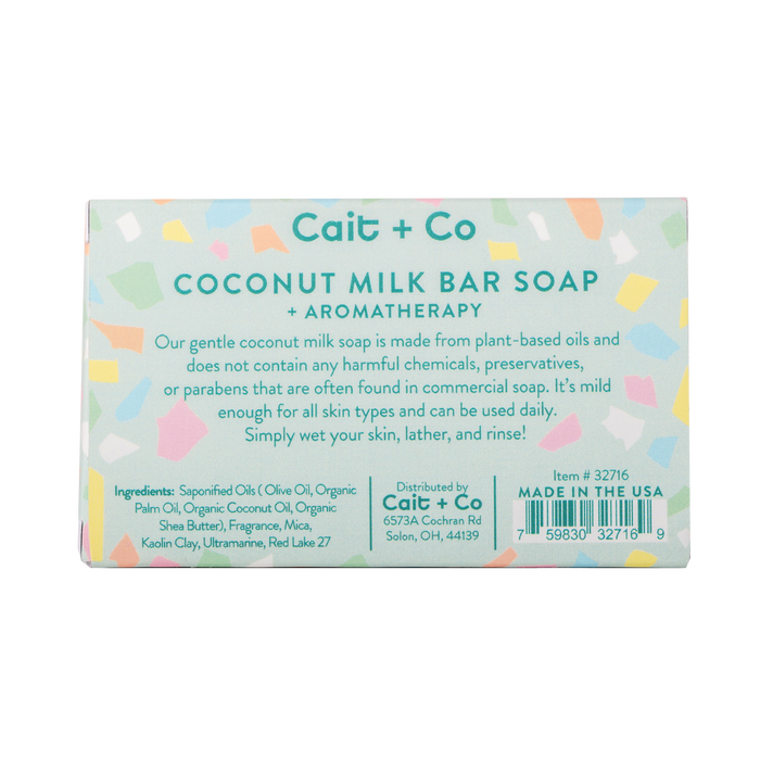 Turquoise Coconut Milk Bar Soap