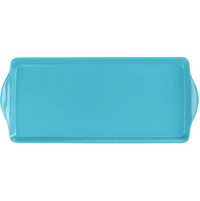 Turquoise Melamine Tray