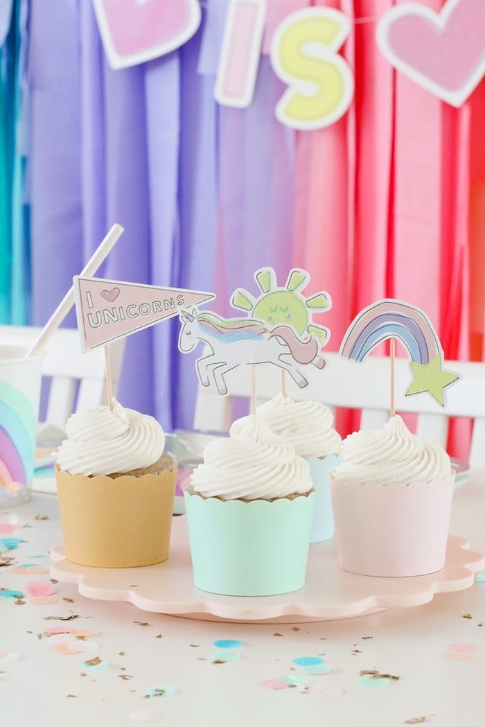 Unicorn Mini Toppers