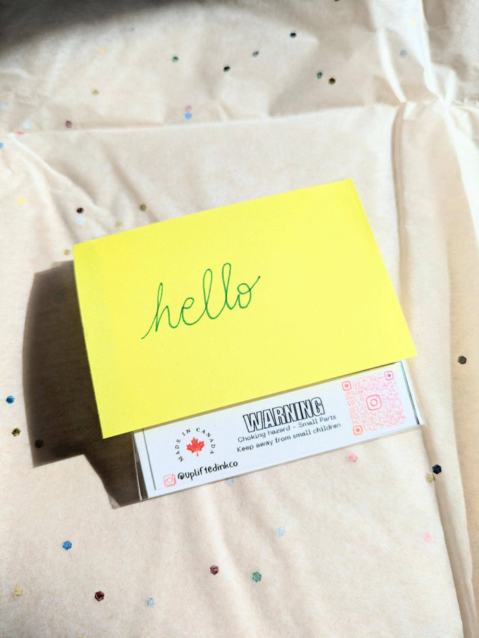 UPLIFTED INK Bee-autiful Friend Card with Bee Figurine