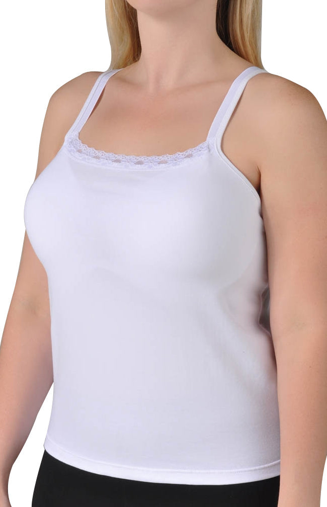 Valmont Cotton and Spandex Camisole Bra Top - 14915