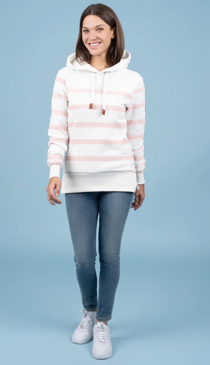 WANAKOME MARINI STRIPED HOODIE