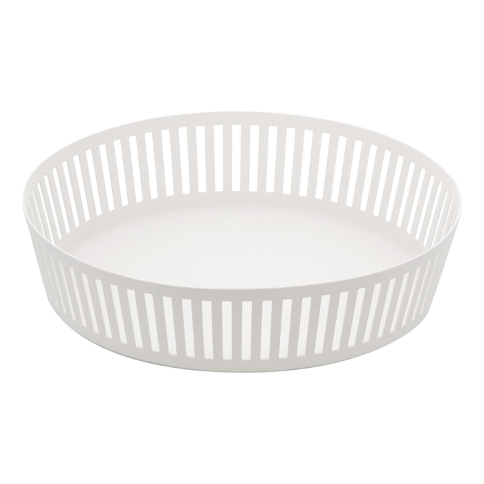 White Shallow Serving Bowl
