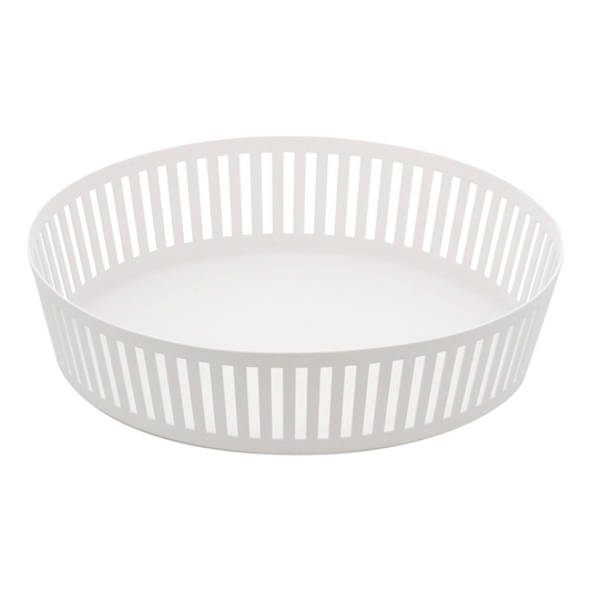 White Shallow Serving Bowl