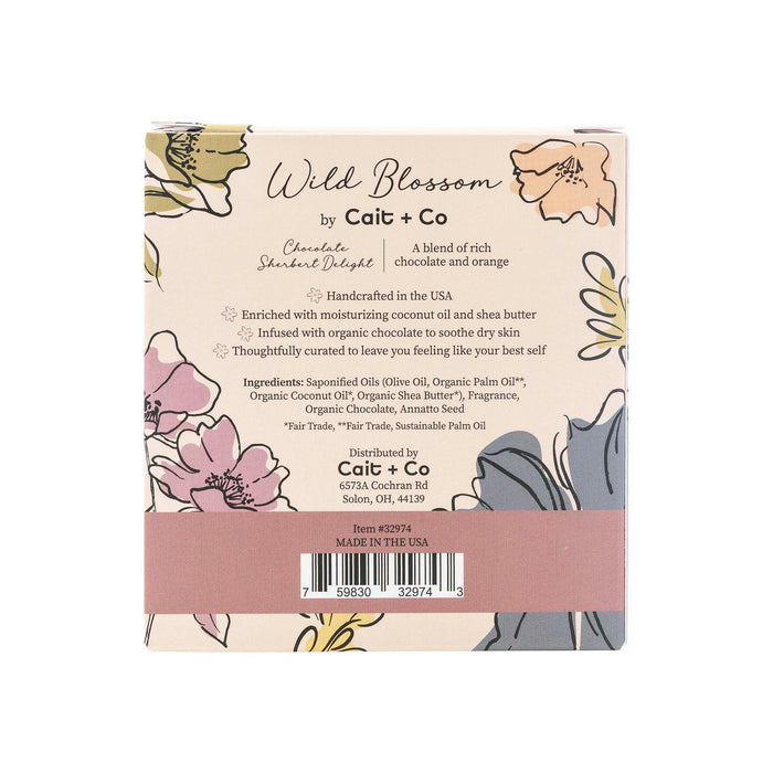 Wild Blossom Soap No. 5 - Chocolate Sherbert Delight
