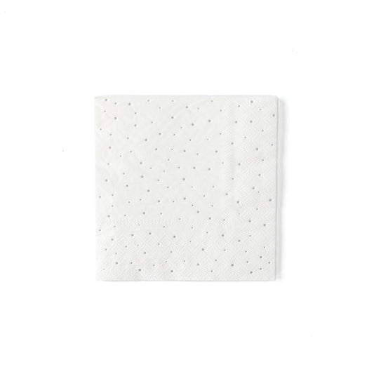 Winter White Mini Dot Napkin