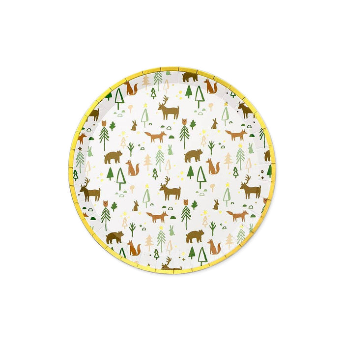 Woodland Animals Large Plates