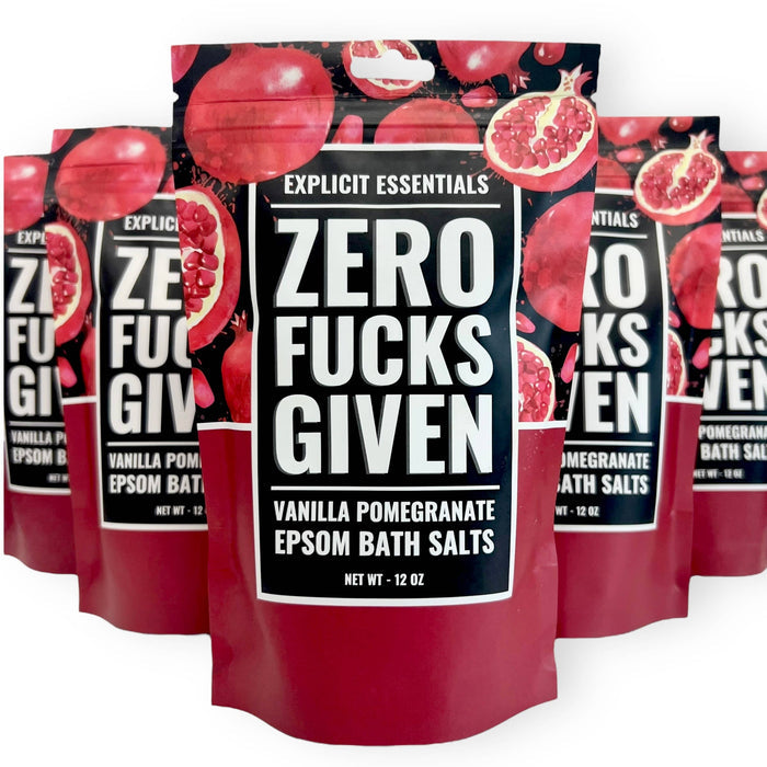 Zero Fucks Given Bath Salts 12oz Bag
