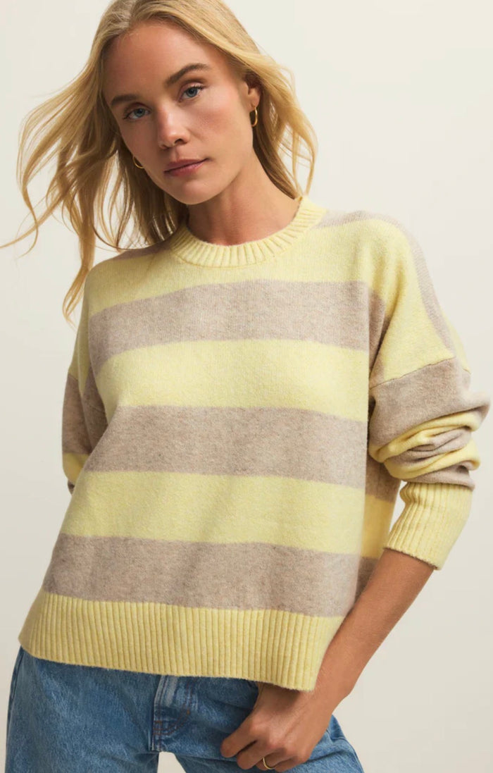 ZSUPPLY CIRRUS STRIPE SWEATER
