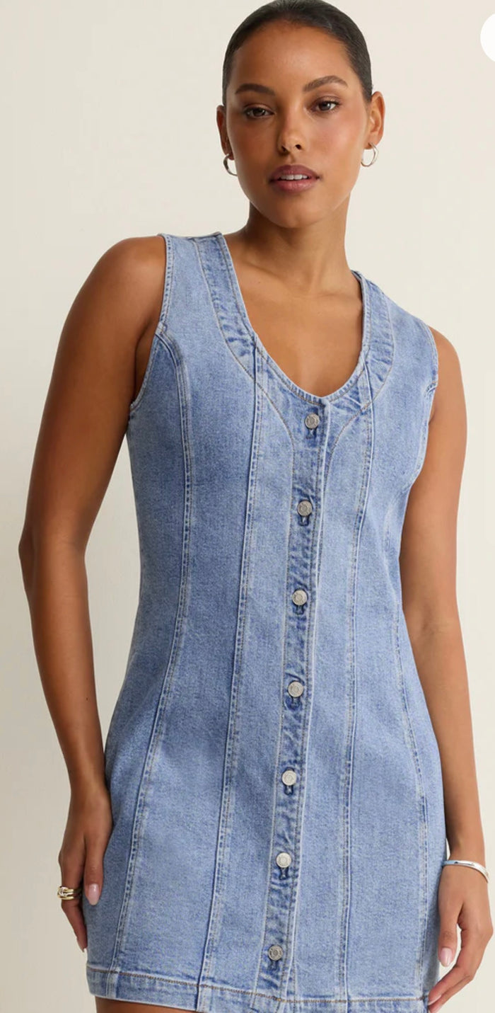 ZSUPPLY JOLIE DENIM DRESS